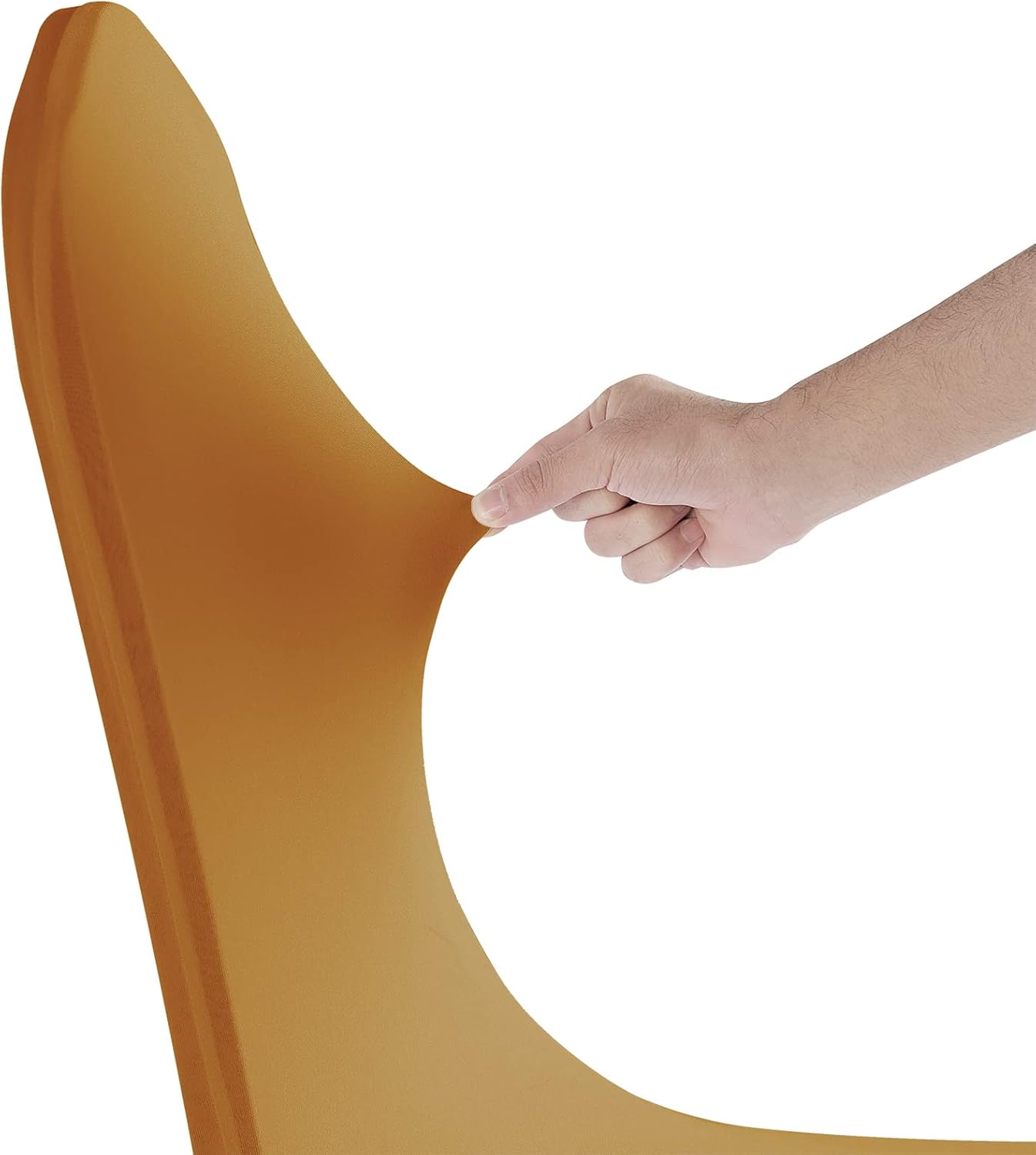 Waterproof Spandex Chair Cover 12PCS, Stretch Dining Chair Covers, Polyester Outdoor Chair Covers, Protector Stretch Chair Cover for Party Universal, Banquet, Wedding Event, Hotel(Gold)