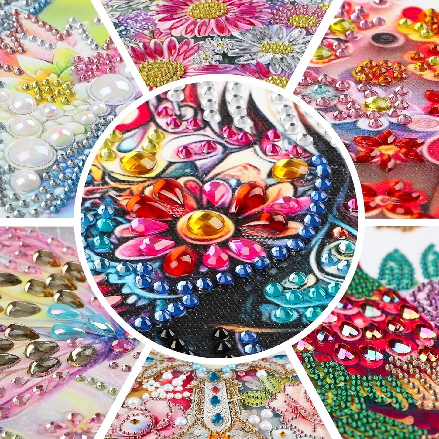 EOBROMD Diamond Hanging Art Kits for Adults, High Heel Diamond Art Painting Suncatcher, DIY Special Shaped Rhinestone Kits for Adults, Window Pendants Home Garden Wall Hanging Ornament