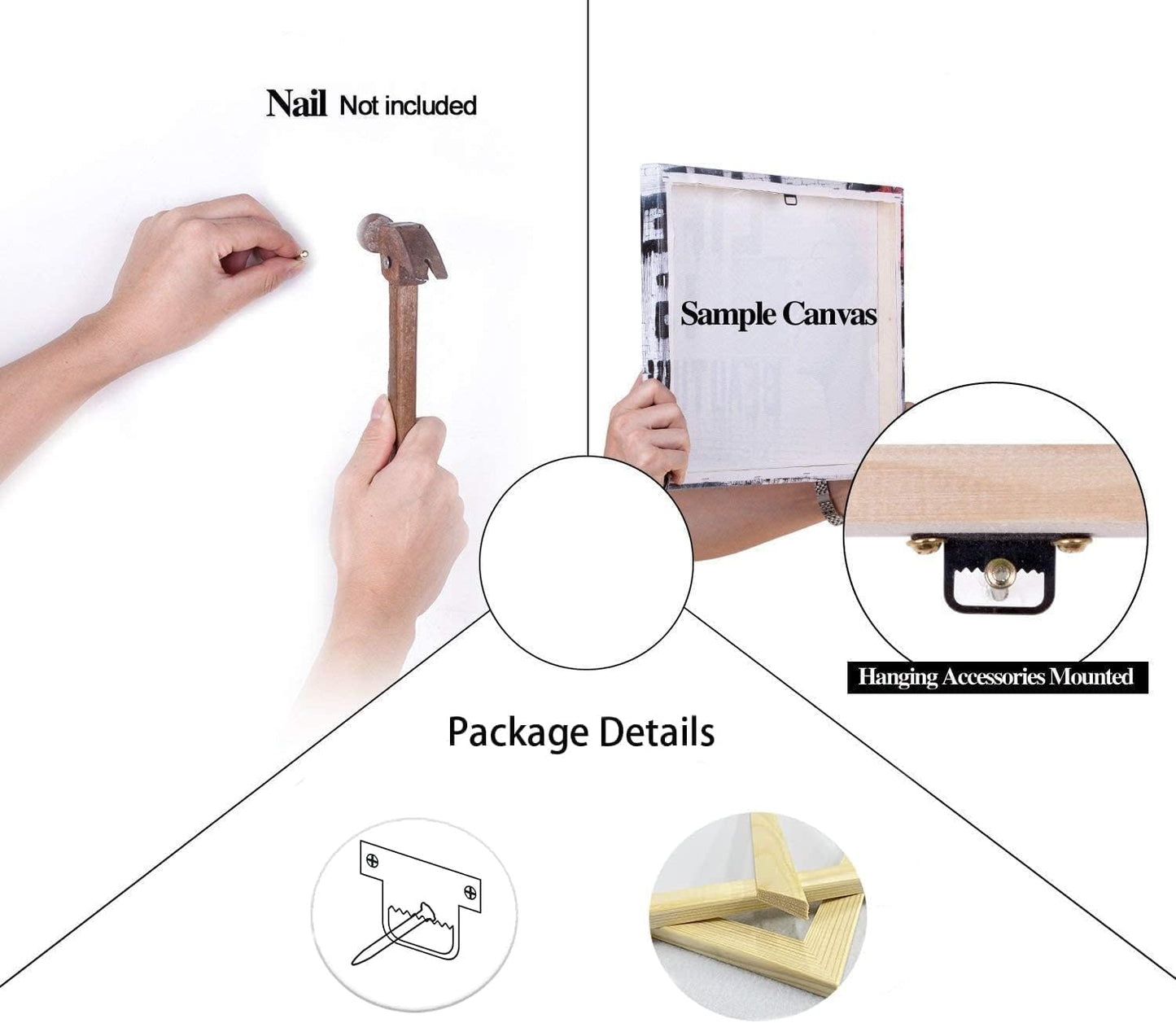 10 Ways to Stay Motivated When You Lose Focus Inspirational Canvas Painting Wall Art Motivational Wall Art Poster Motivational Framed Artwork Prints Picture for Living Room Office [12''Wx 18''H]