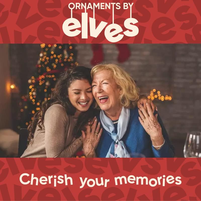 Elves Personalized 2024 Fishing Vest Fisherman Ornament for Christmas Tree - Merry Fishmas Fishing Decor