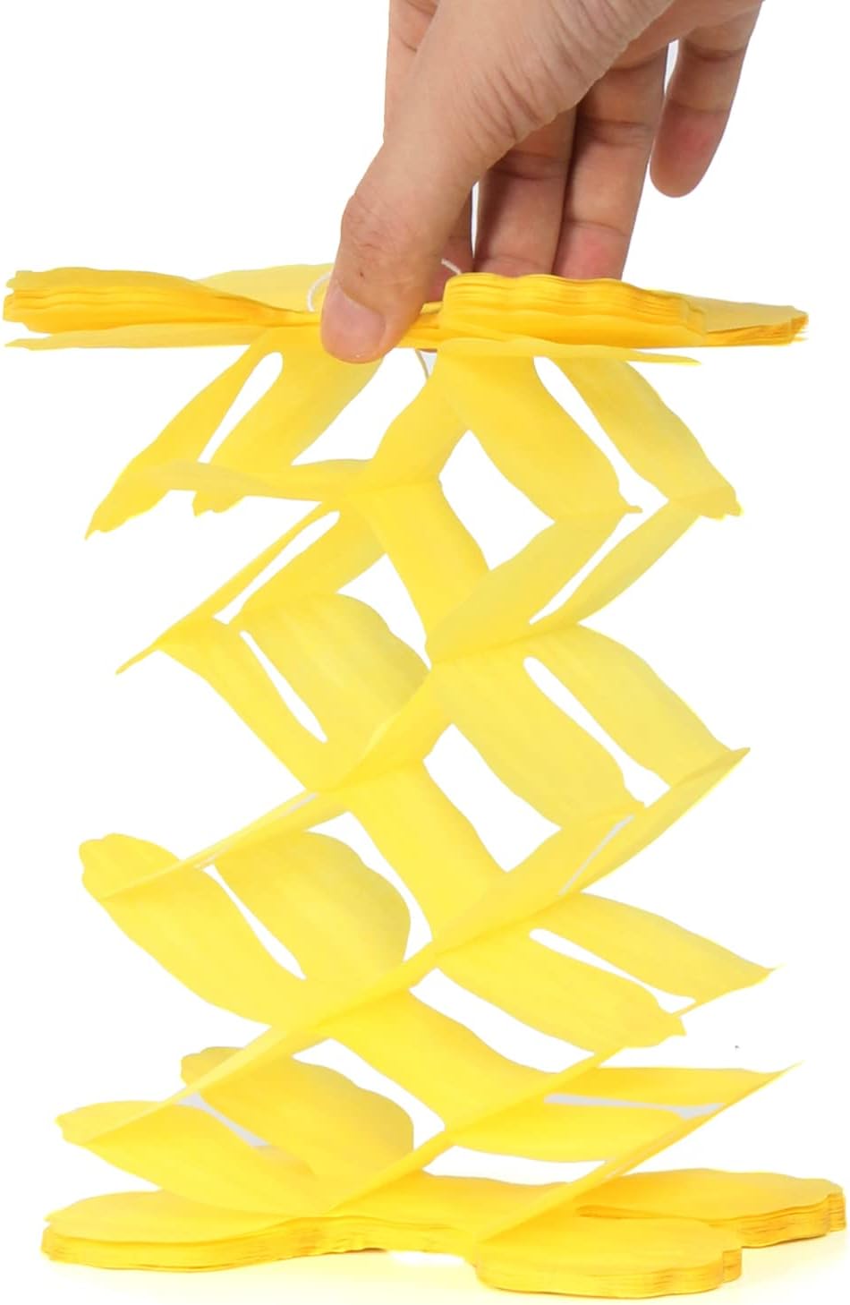 White-Yellow Party-Decorations Streamers Garland - 157Ft Four-Leaf Clover Hanging Banner,Wedding Bridal Baby Shower Birthday Sunflower Lemon Theme Decor Hugtmr