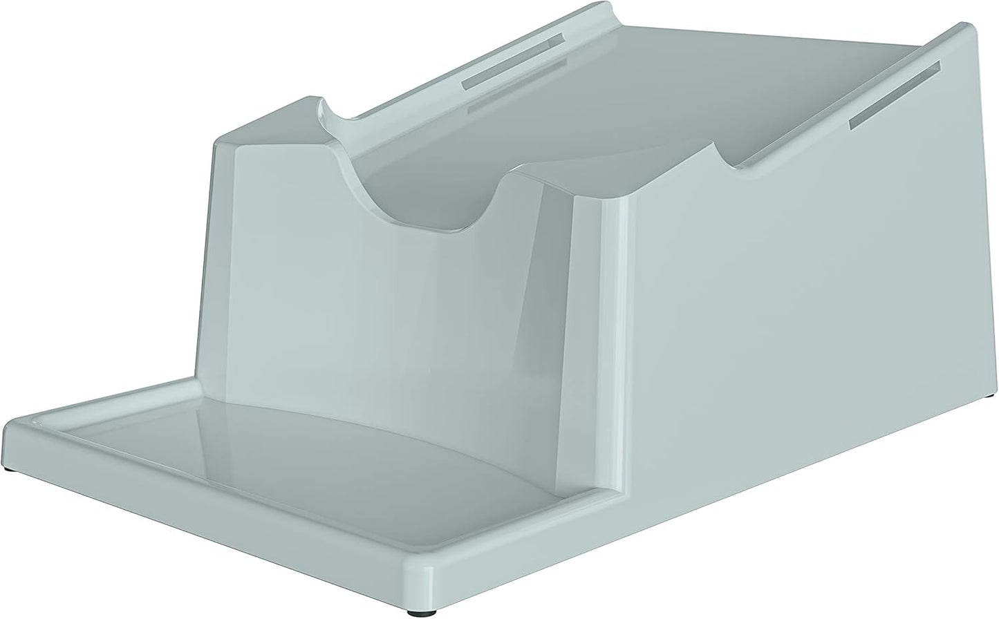 Skywin No-Spill Liquid Laundry Detergent Holder Organizer and Drip Tray for Laundry Room Organization with Laundry Soap Catcher Tray (No Strap, Blue)