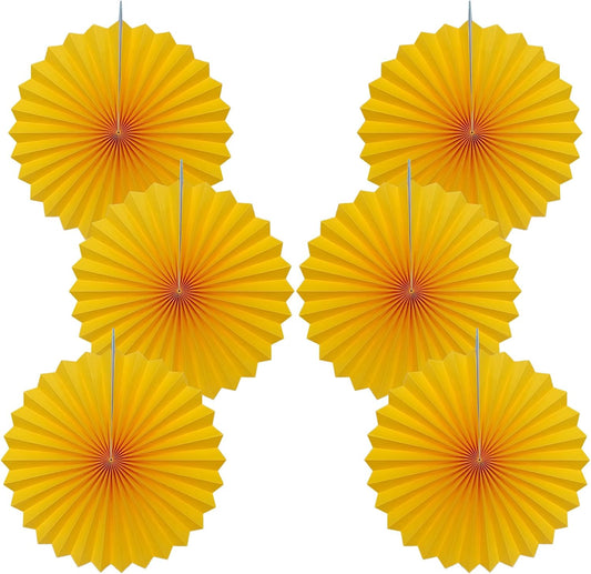 Morange Party Decorations,,Halloween Decor Events Accessories，Orange Birthday Decorations,Sunset Party Decorations,Party Fans 30 Color DIY Set (Morange)