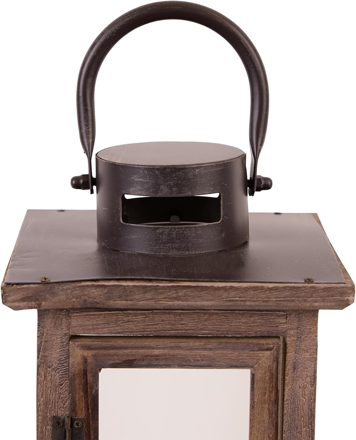 Koehler Home Decor Perfect Lodge Wooden Lantern