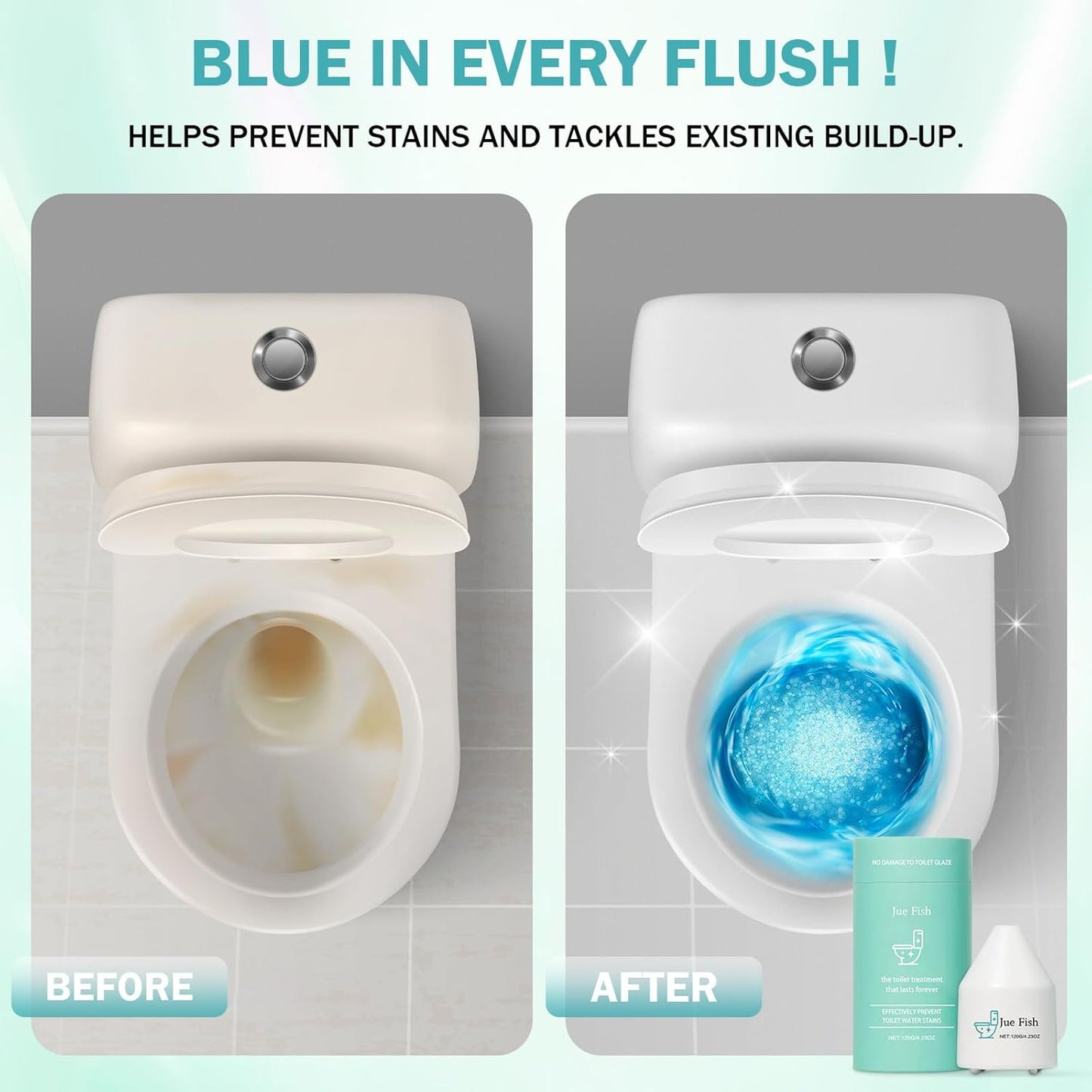 Toilet Cleaner,2025 New Toilets Bowl Cleaning, Long-Lasting Fresh Scent, Automatic Refreshes Toilets, Long-Lasting Bowl Cleaner Fresh Scent