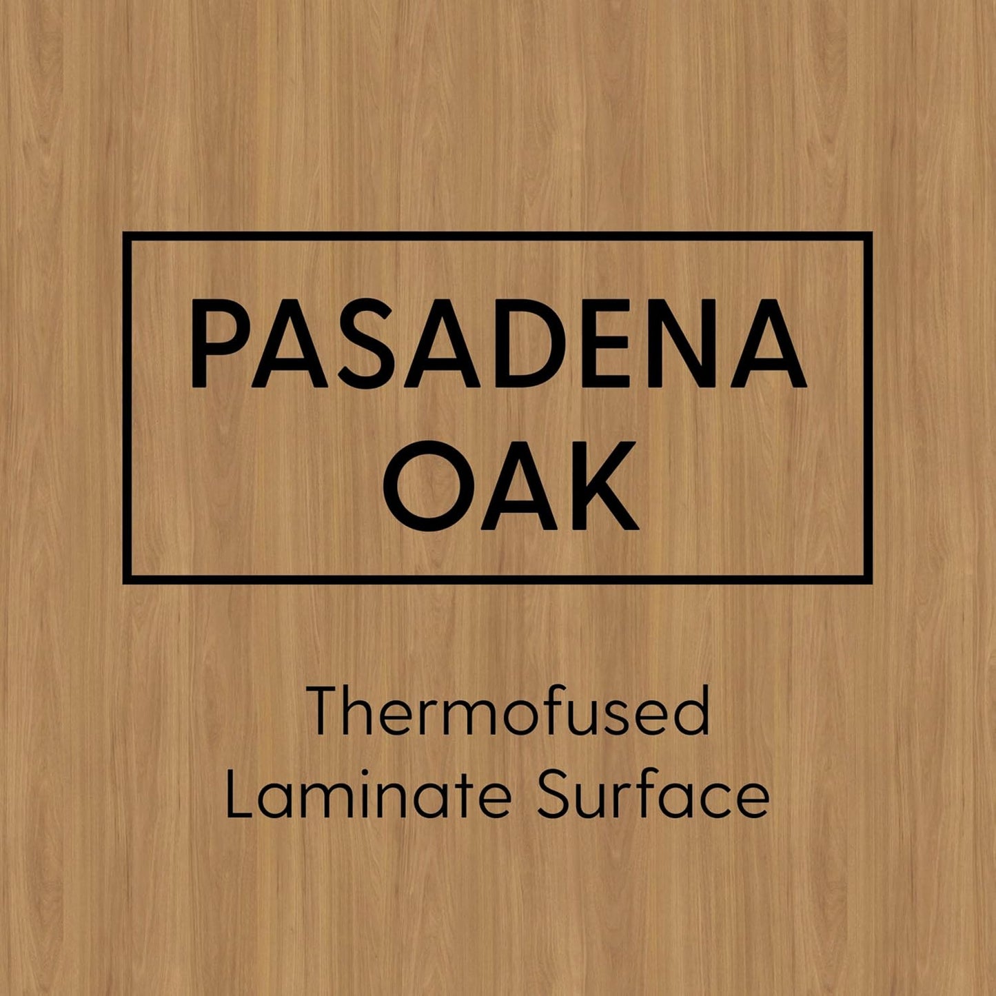 Factory Direct Partners FDP Rectangle (24 x 48 inch) Classroom Table with Adjustable Chunky Toddler Legs (15-24 in); Preschool, Kinder and Daycare Furniture - Pasadena Oak Top/Black Edge and Legs