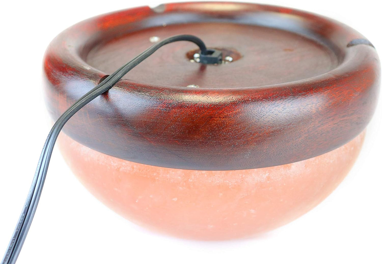 Himalayan Secrets® Salt Dome Lamp | for Warming Up Hands and Feet (9" Diameter)