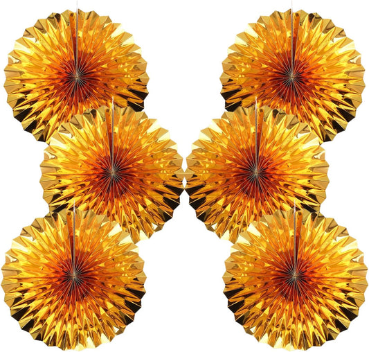 Golden Party Decorations,Engagement Party Decorations 16in,Gold Party Decor, Party Supply Decorations,Gold Wedding Decor,Anniversary Decorations 30 Color DIY Set （Golden）