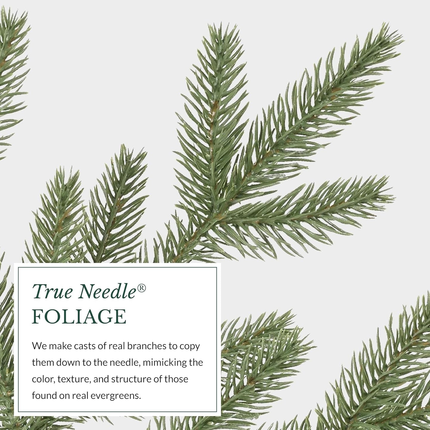 Balsam Hill 7.5ft Pre-Lit Stratford Spruce - Slim Artificial Christmas Tree with 600 Clear Incandescent Lights, True Needle Foliage, Easy Plug Technology & Premium Stand for Small Spaces